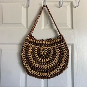 Apt. 9 Wooden Beaded purse